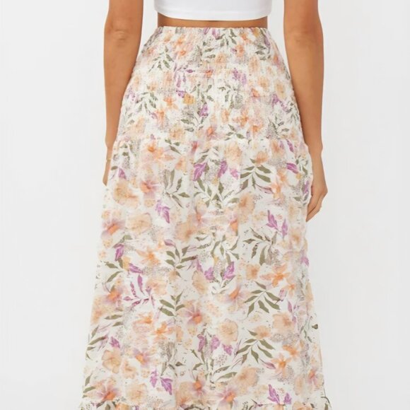 Size XL - Wild Skye Tiered Maxi Skirt - Picture 12 of 14